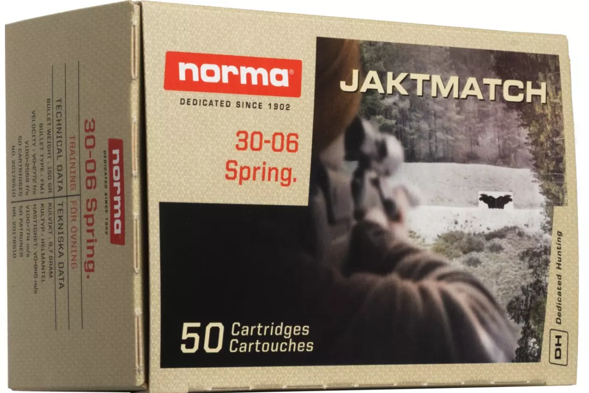 Munitions NORMA Jaktmatch calibre 30-06 - 150 grains avis, c...