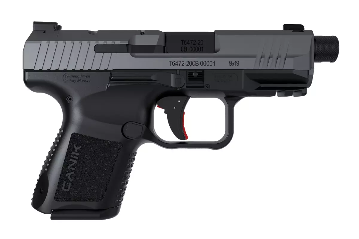 Pistolet CANIK TP9 Sub Elite Custom Tungsten calibre 9x19 av...