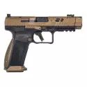 Pistolet CANIK TTI Combat bronze calibre 9x19 avis, caractér...