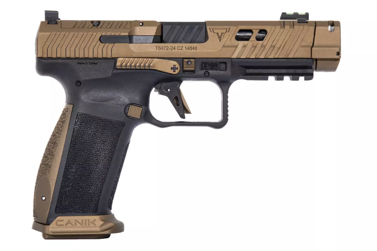 Pistolet CANIK TTI Combat bronze calibre 9x19 avis, caractér...