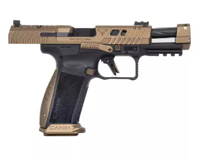 Pistolet CANIK TTI Combat bronze calibre 9x19 avis, caractér...