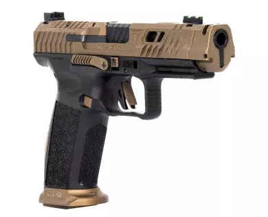 Pistolet CANIK TTI Combat bronze calibre 9x19 avis, caractér...