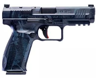 Pistolet CANIK Mete SFT Creation blue calibre 9x19 avis, car...