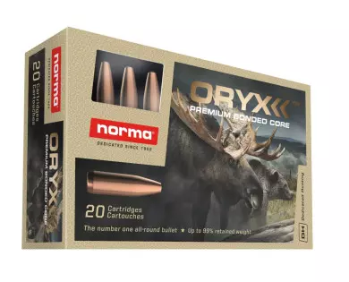 Munitions NORMA Oryx calibre 30-06 - 165 grains avis, caract...