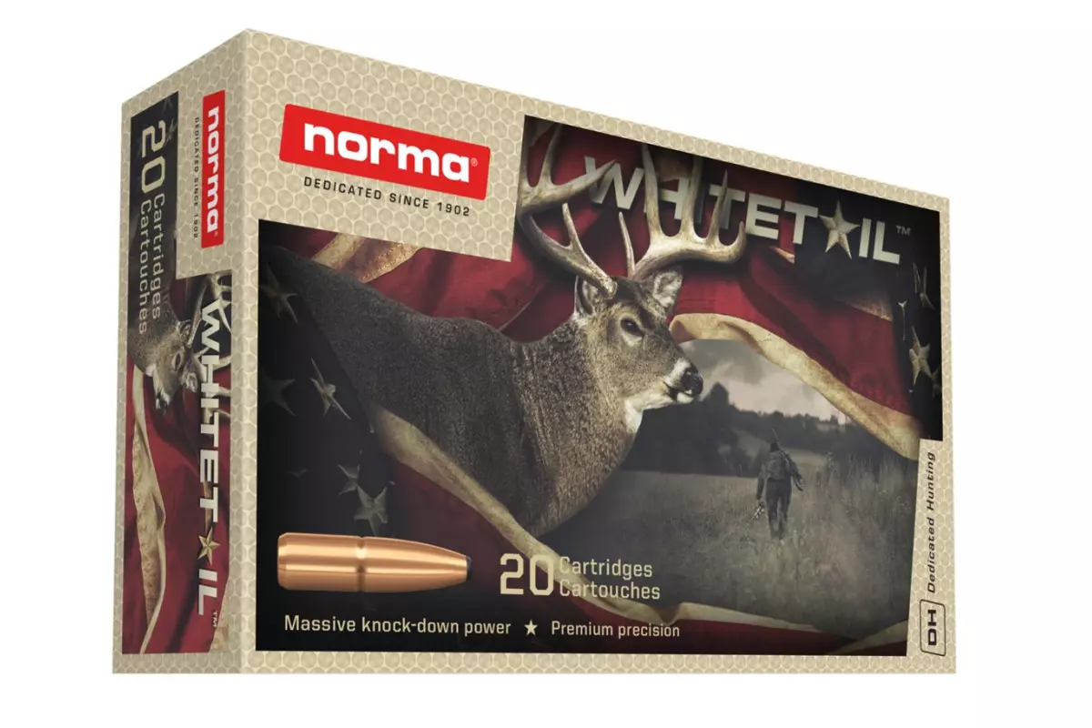 Munitions NORMA Whitetail calibre 257 Wby Mag - 100 grains a...