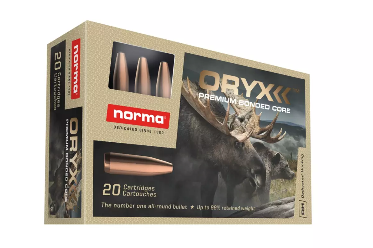 Munitions NORMA Oryx calibre 270 Winchester - 150 grains avi...