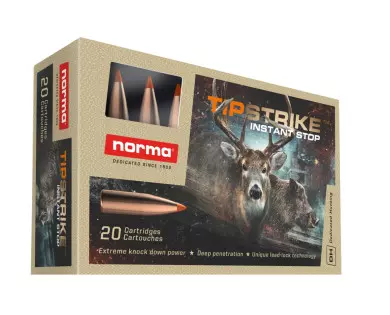 Munitions NORMA Tipstrike calibre 270 Winchester - 140 grain...