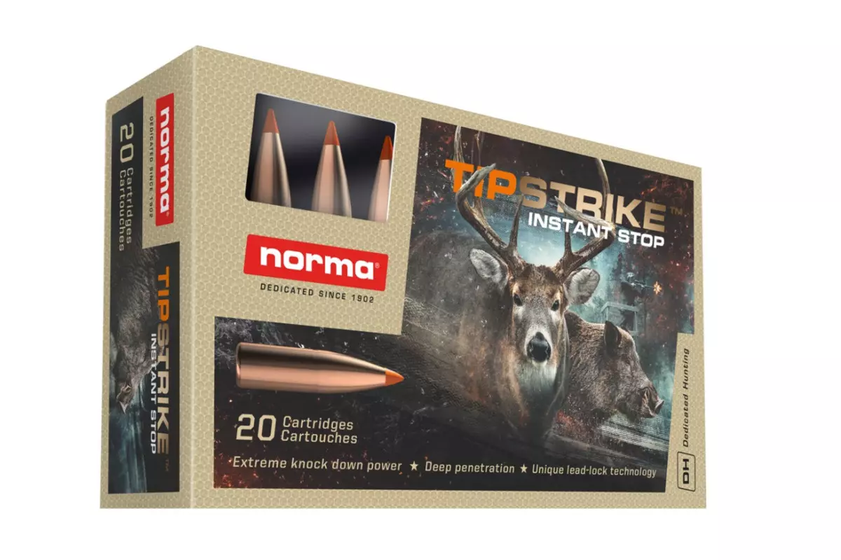 Munitions NORMA Tipstrike calibre 270 Winchester - 140 grain...