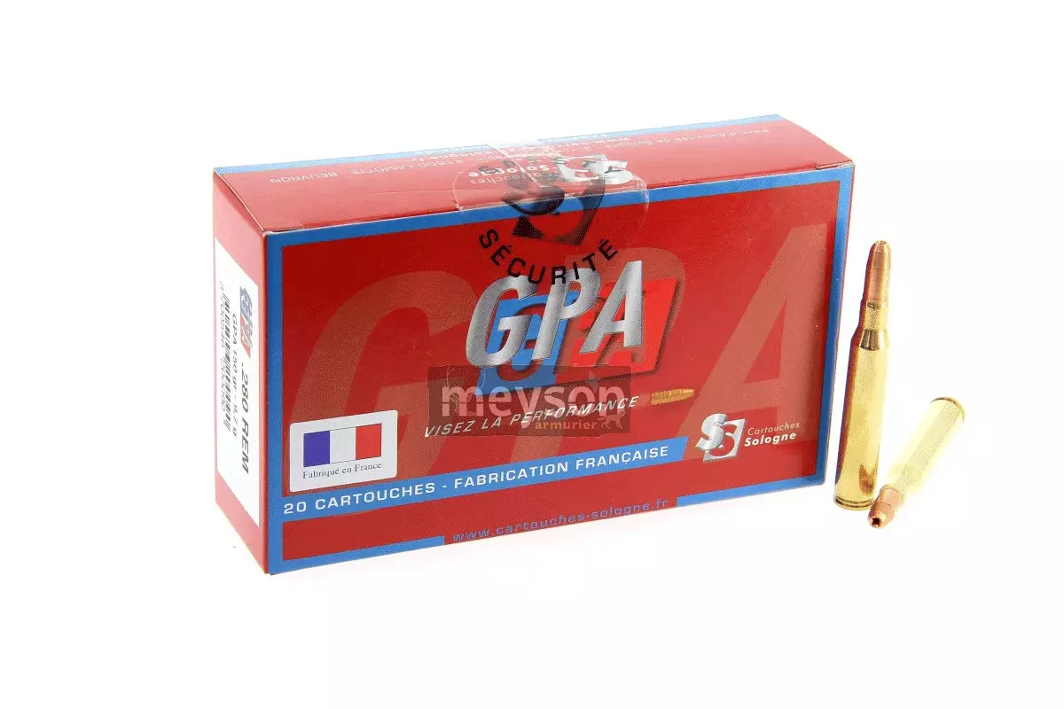 Munitions calibre 280Rem Sologne GPA