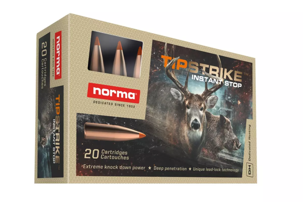 Munitions NORMA Tipstrike calibre 308 Winchester - 170 grain...