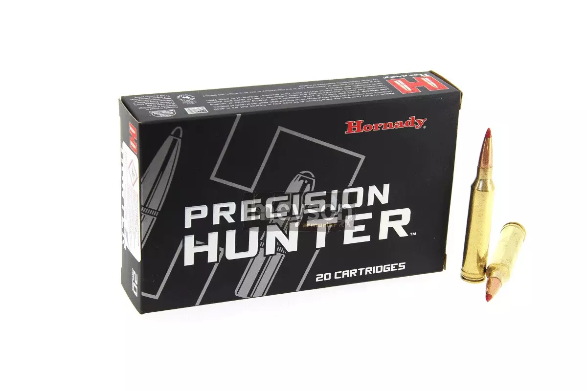 Munitions calibre 7mm Rem Mag Hornady précision hunter