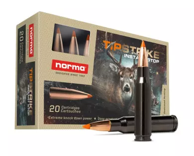 Munitions NORMA Tipstrike Silencer calibre 308 Winchester - ...