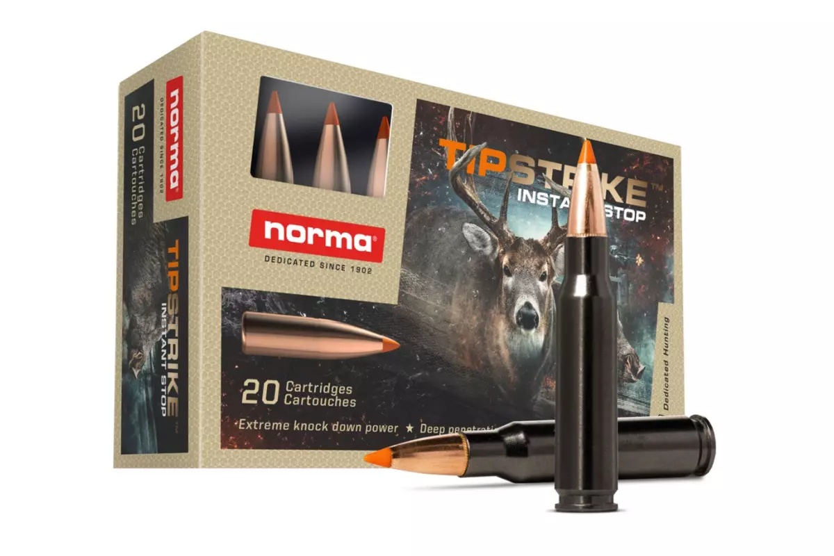 Munitions NORMA Tipstrike Silencer calibre 308 Winchester - ...