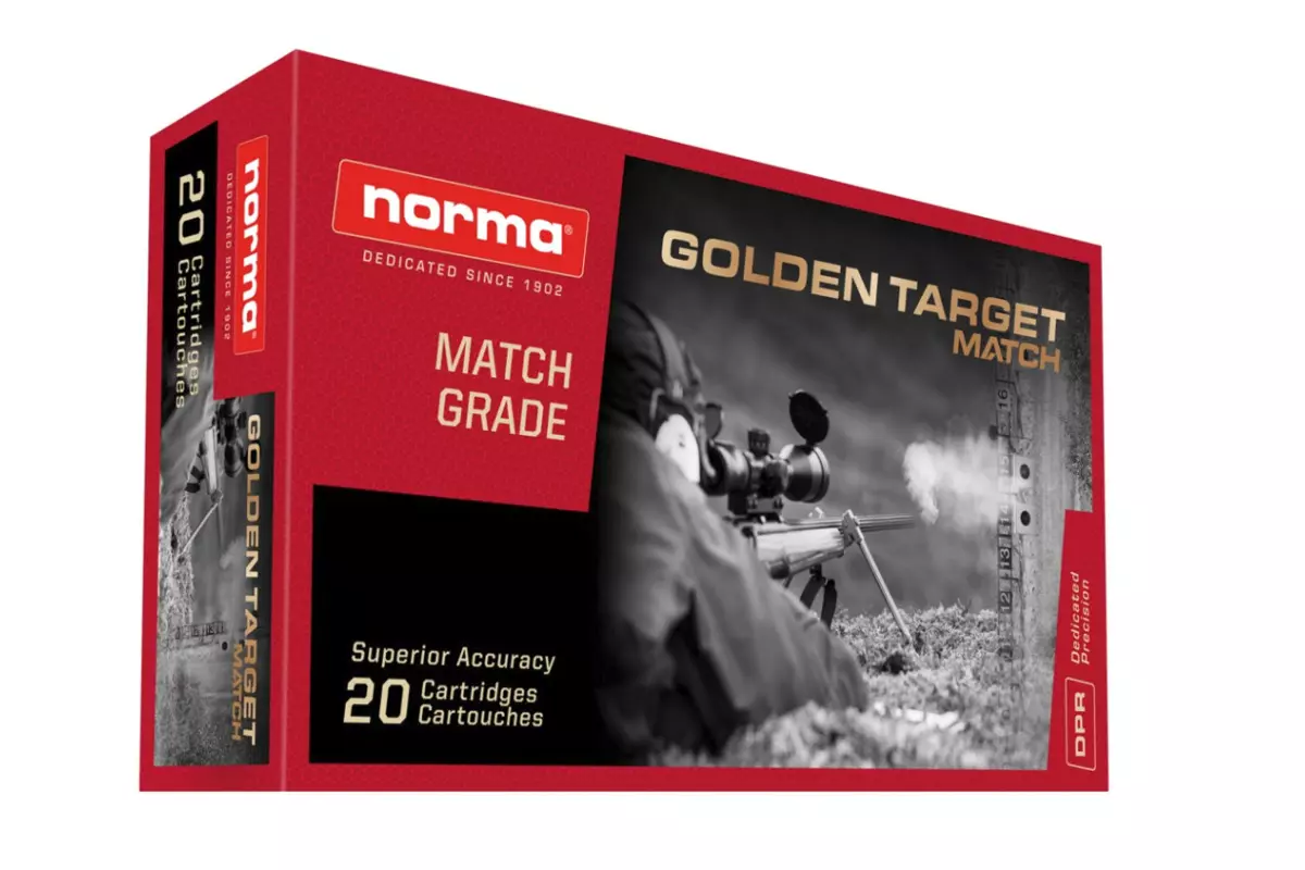 Munitions NORMA Golden Target calibre 308 Winchester - 175 g...