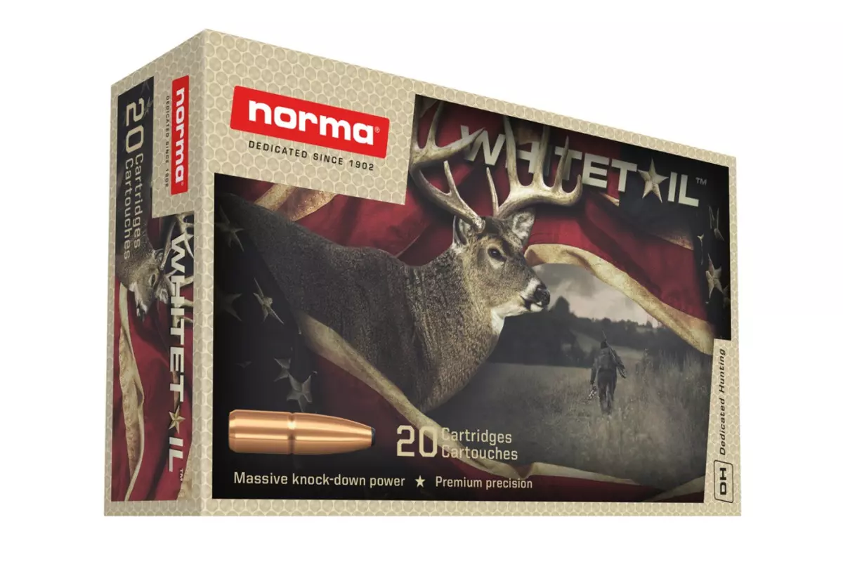 Munitions NORMA Whitetail calibre 308 Winchester - 180 grain...