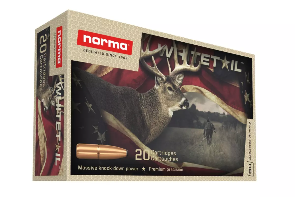 Munitions NORMA Whitetail calibre 308 Winchester - 150 grain...