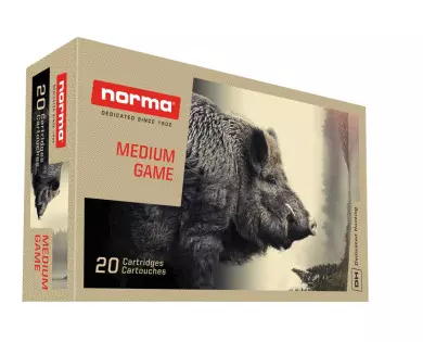 Munitions NORMA Vulkan calibre 308 Winchester - 180 grains a...