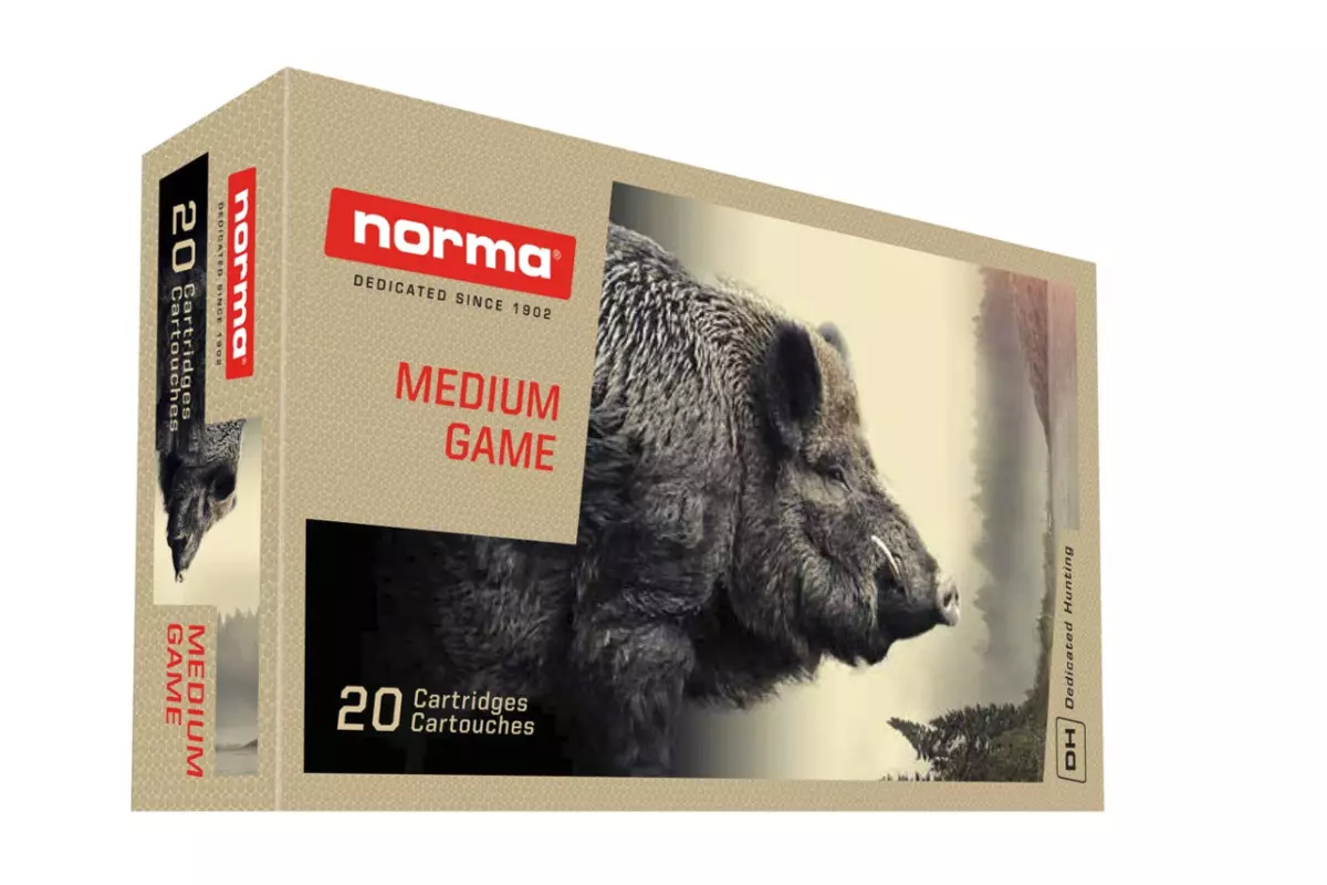 Munitions NORMA Vulkan calibre 308 Winchester - 180 grains a...