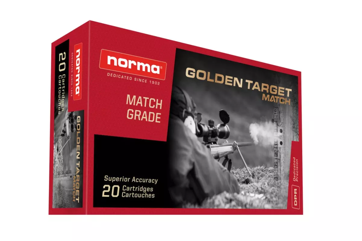 Munitions NORMA Golden Target calibre 6,5 Creedmoor - 143 gr...