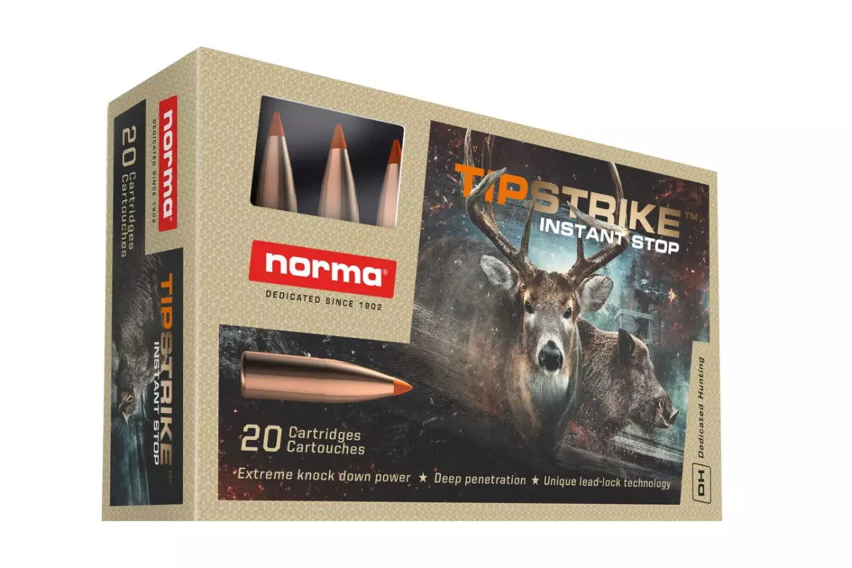 Munitions NORMA Tipstrike calibre 7x64 - 160 grains avis, ca...