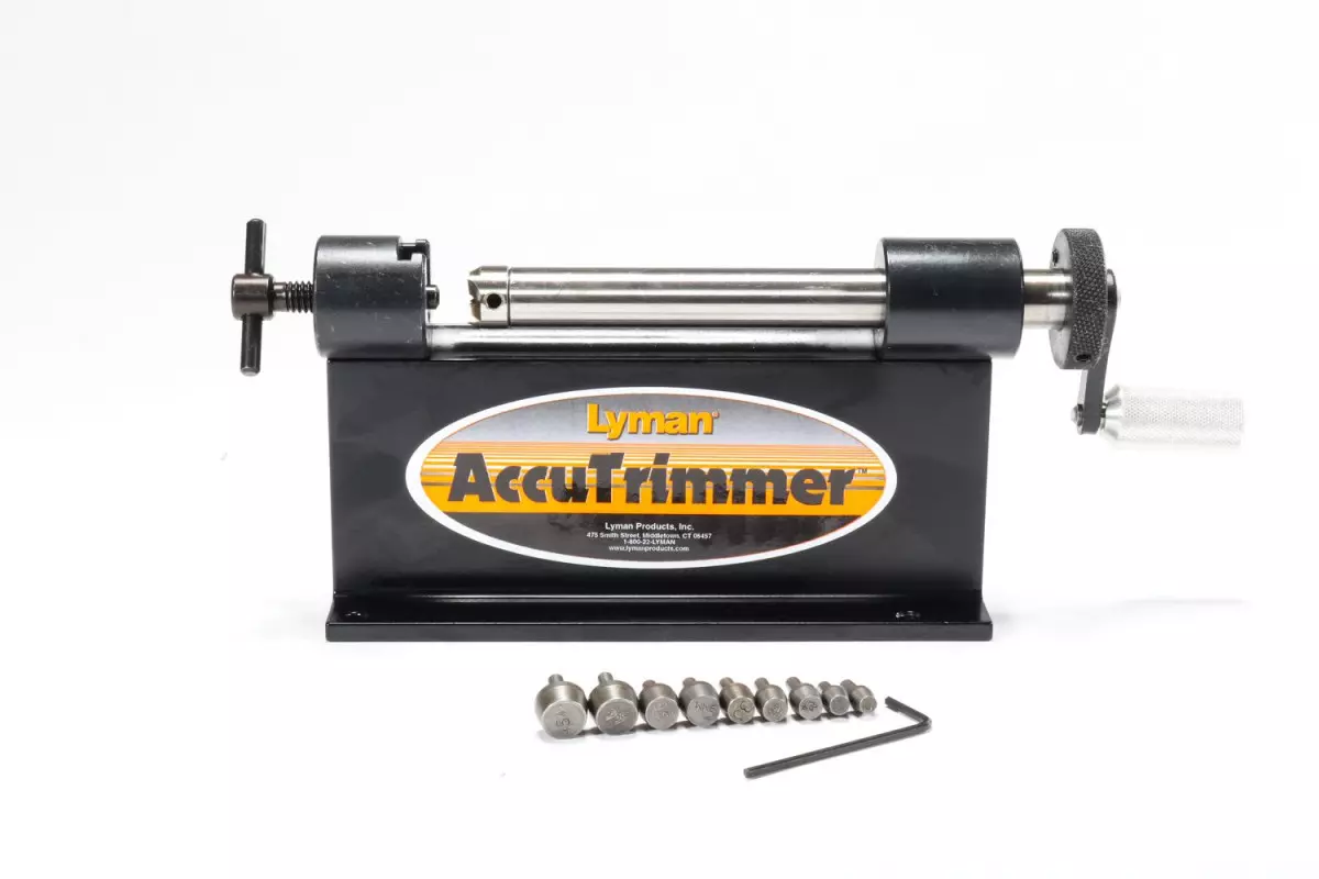 Raccourcisseur de Douilles Lyman Accutrimmer + 9 Pilotes avis, caractéristiques, performances