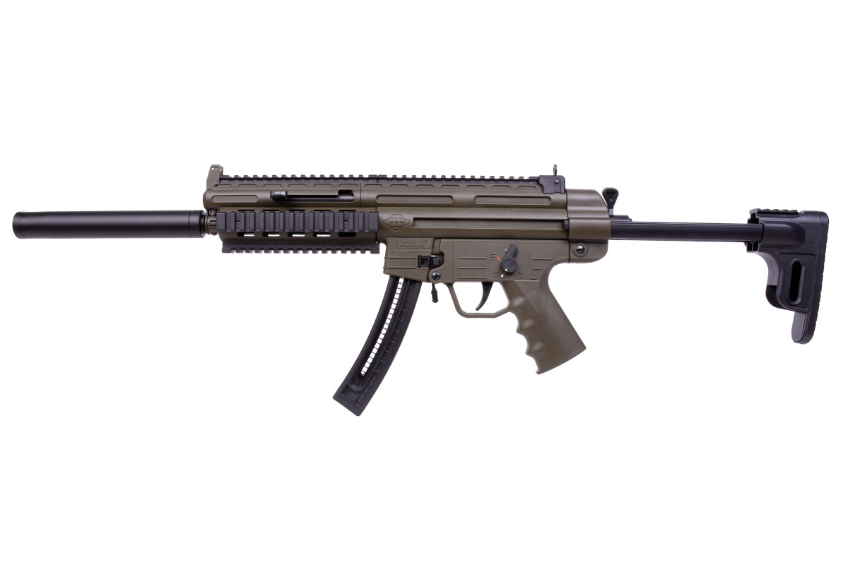 Carabine SEMI-AUTO MOD.GSG-16 CAL.22LR VERTE