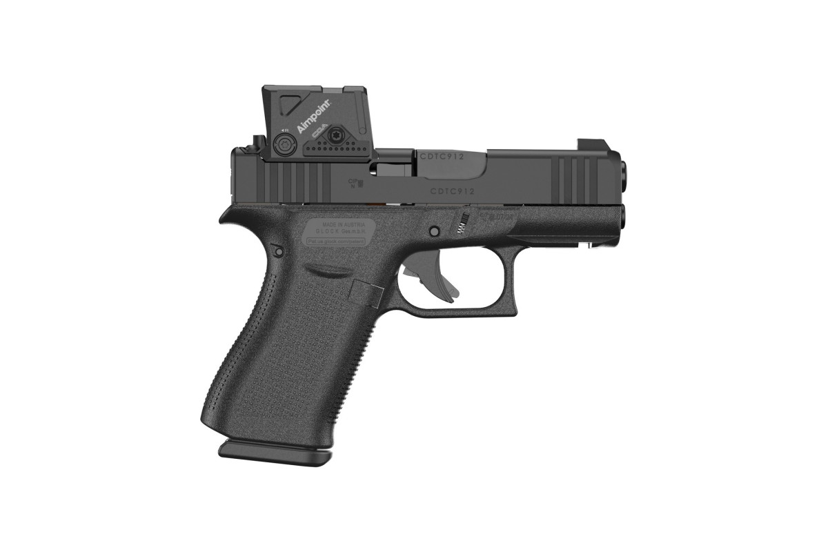 Pistolet GLOCK 43X A-CUT Calibre 9x19