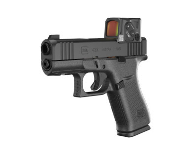 Pistolet GLOCK 43X A-CUT Calibre 9x19