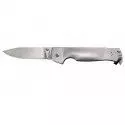 Couteau Pocket Bushman - Lame 114mm - Manche Acier - Clip réversible COLD STEEL 