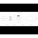 Lunette de tir Hawke VANTAGE 3-9X50 mil dot centre 